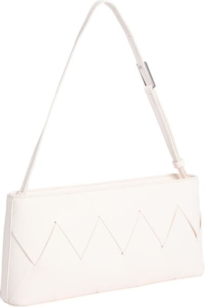 CK WOVEN ELONGATED SHOULDER BA