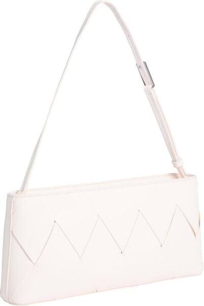 CK WOVEN ELONGATED SHOULDER BA