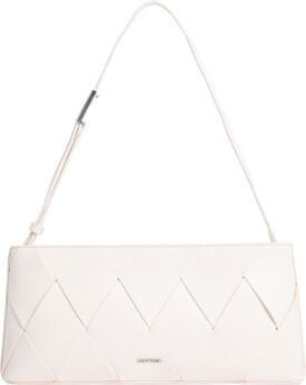 CK WOVEN ELONGATED SHOULDER BA