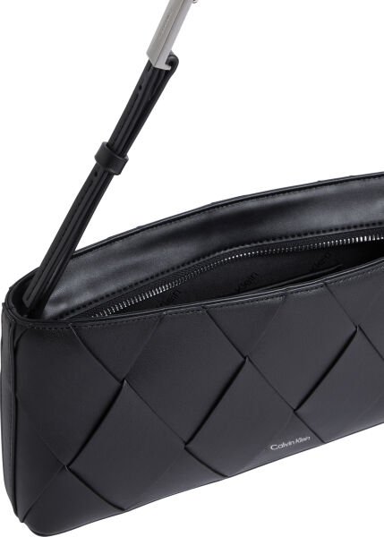CK WOVEN ELONGATED SHOULDER BA