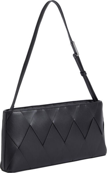 CK WOVEN ELONGATED SHOULDER BA