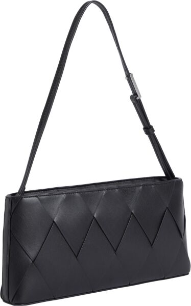 CK WOVEN ELONGATED SHOULDER BA
