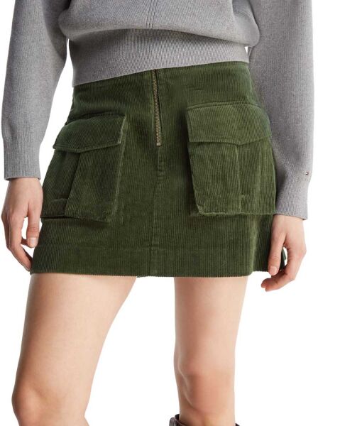 CORDUROY MINI SKIRT
