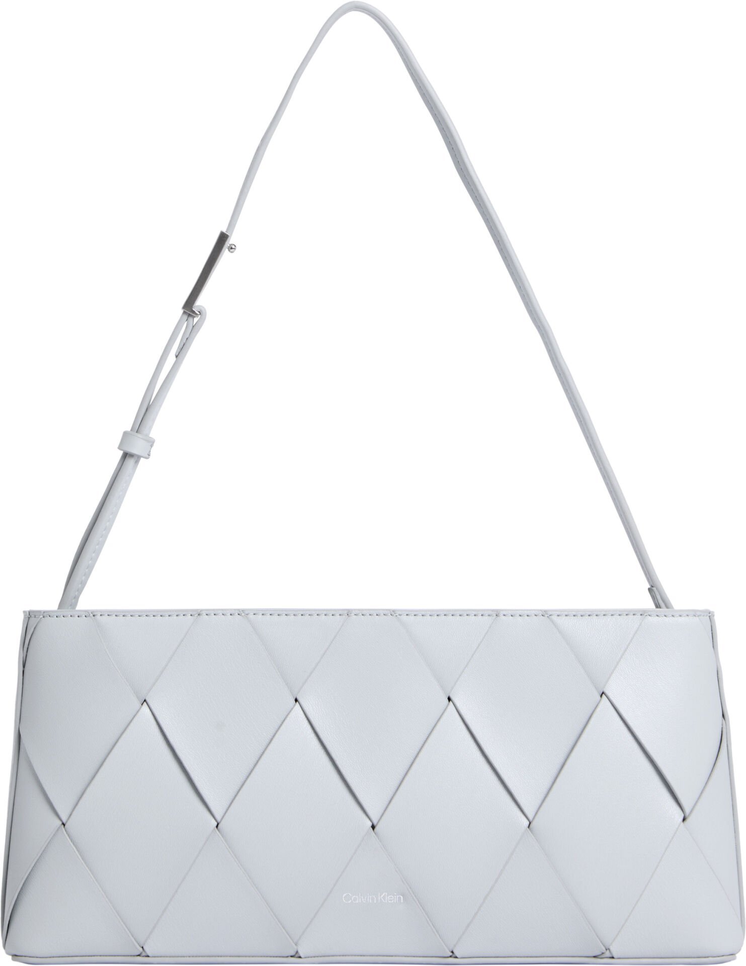 CK WOVEN ELONGATED SHOULDER BA