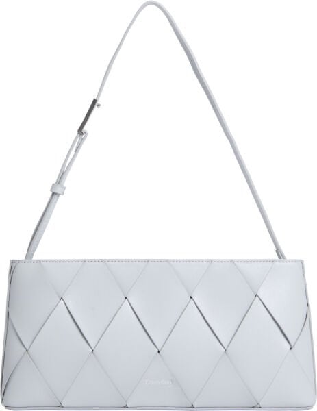 CK WOVEN ELONGATED SHOULDER BA