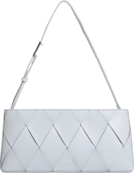 CK WOVEN ELONGATED SHOULDER BA