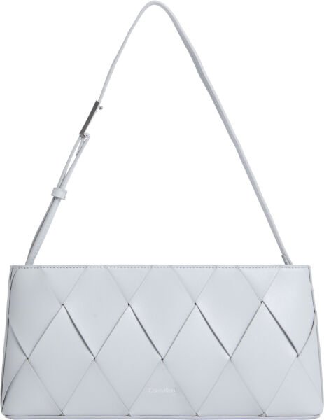 CK WOVEN ELONGATED SHOULDER BA