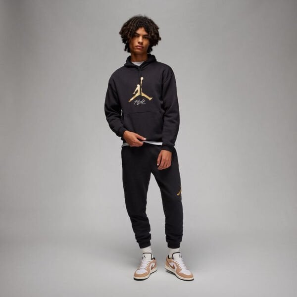 M J ESS FLC BASELINE HOODIE