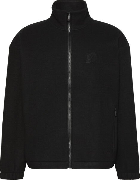 WOOL BLEND POLAR FLEECE JACKET