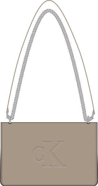 SCULPTED EW FLAP25 SHOULDER BA Krem - One Size