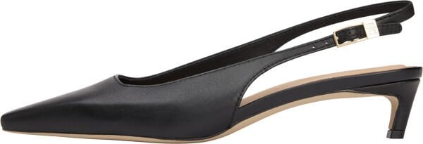 SQUARED TOE KITTEN SLINGBACK