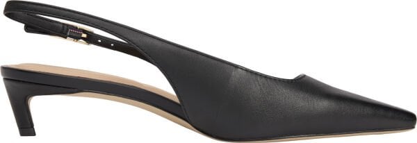 SQUARED TOE KITTEN SLINGBACK
