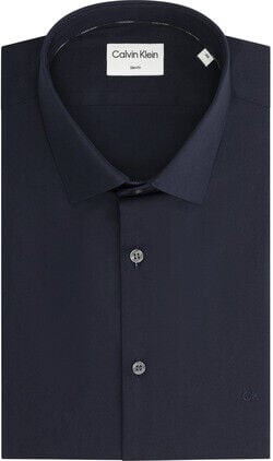 POPLIN STRETCH SLIM SHIRT
