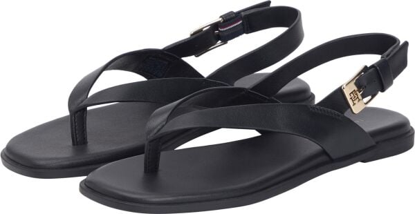 COLOR BLOCK THONG FLAT SANDAL