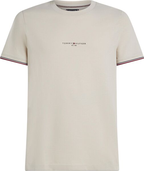 TOMMY LOGO TIPPED TEE