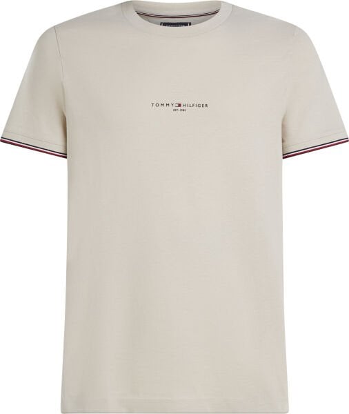 TOMMY LOGO TIPPED TEE