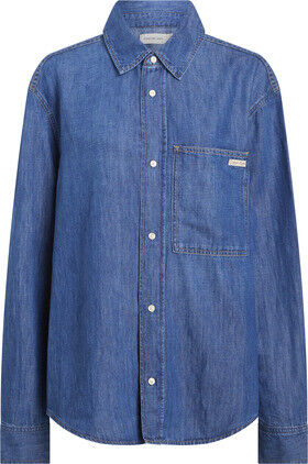 REGULAR LINEAR DENIM SHIRT