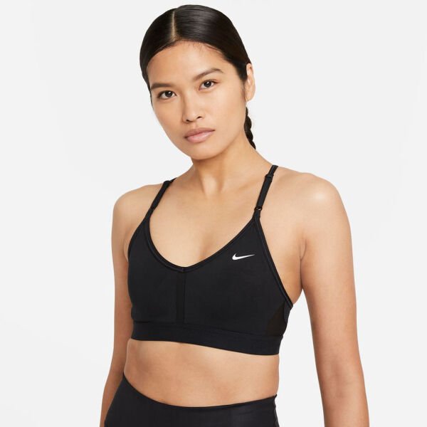 W NK DF INDY V-NECK BRA Siyah - XL