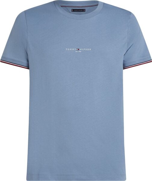 TOMMY LOGO TIPPED TEE