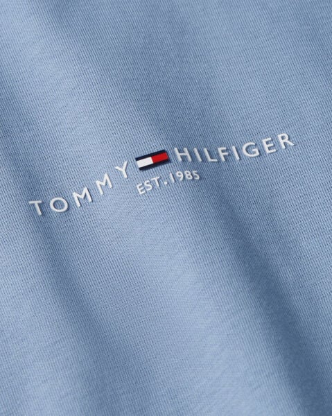 TOMMY LOGO TIPPED TEE