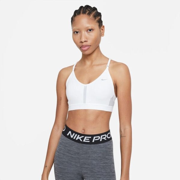 W NK DF INDY V-NECK BRA