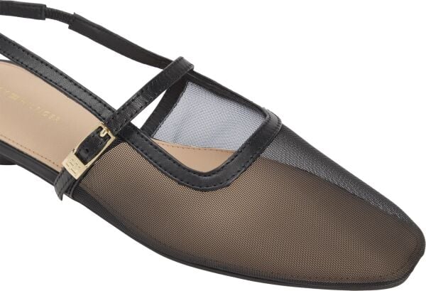 MESH ROUND HEEL BALLERINA