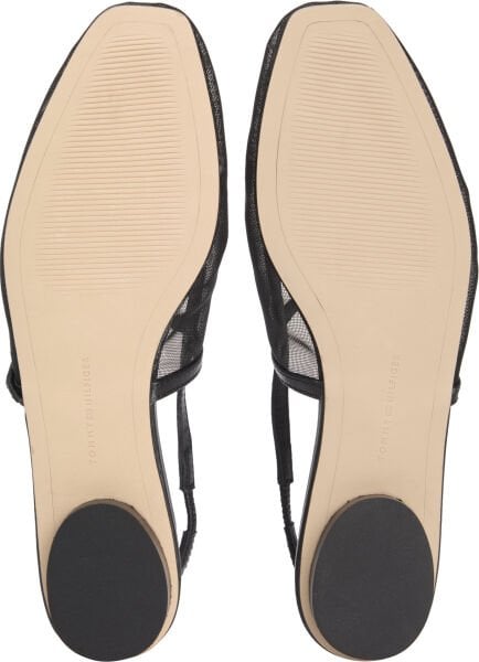 MESH ROUND HEEL BALLERINA