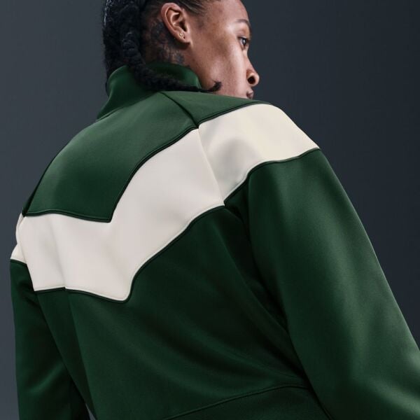 W NKCT WR POLY KNIT JKT HRTGE