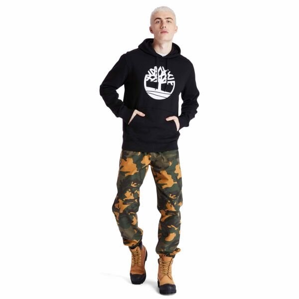 YC Core Tree Logo Pull Over hoodie (Bru