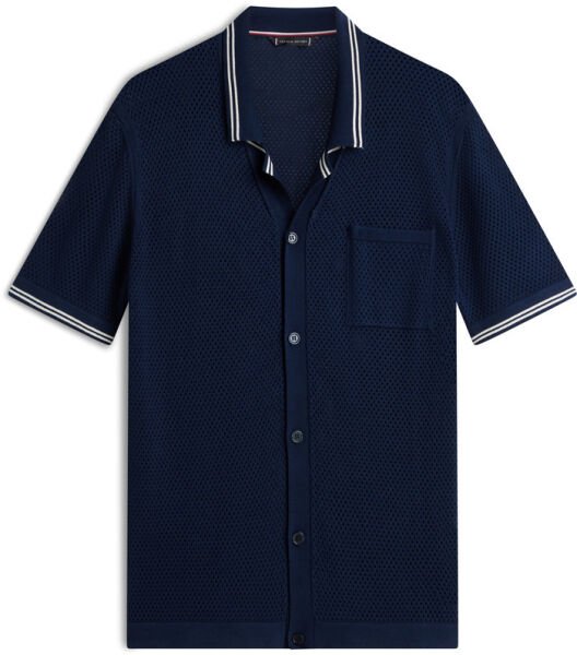 OPEN KNIT SHIRT