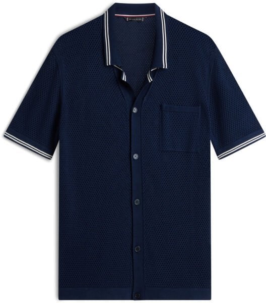 OPEN KNIT SHIRT