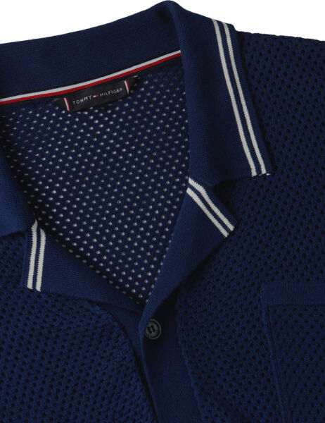 OPEN KNIT SHIRT