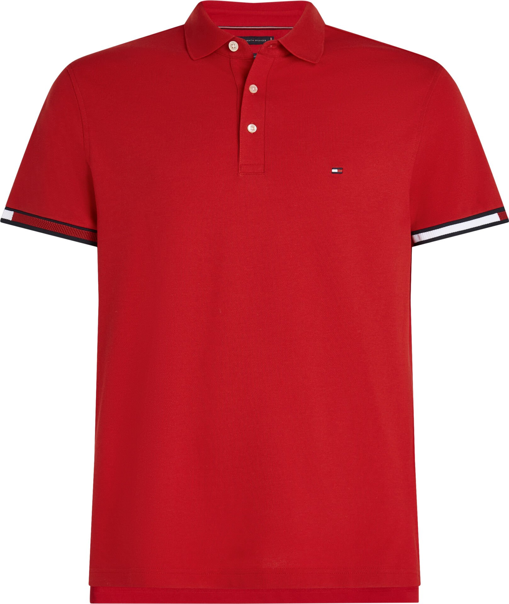 FLAG CUFF SLIM POLO