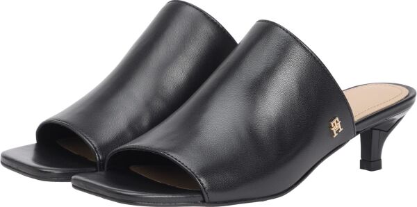 LEATHER KITTEN SANDAL