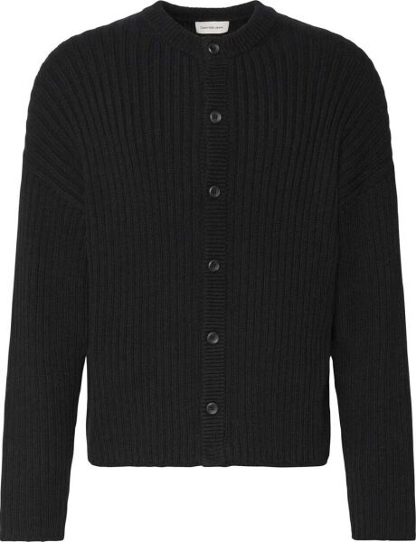LS CHUNKY COTTON BLEND CARDIGA