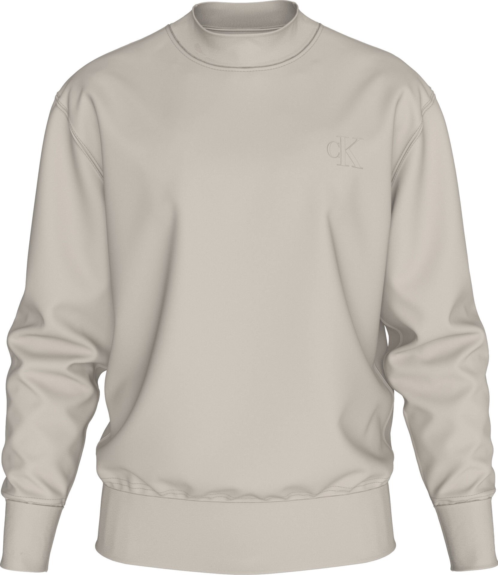 INTERLOCK CREW NECK