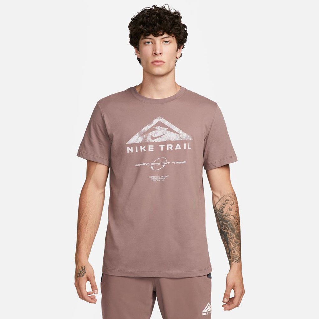 M NK DF TEE RUN TRAIL