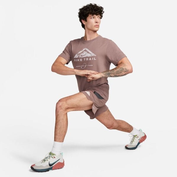 M NK DF TEE RUN TRAIL