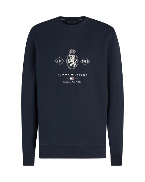 DIAMOND CREST GRAPHIC SWEATSHI