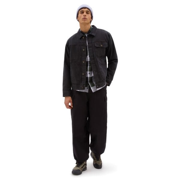 DONATO SHERPA DENIM JACKET