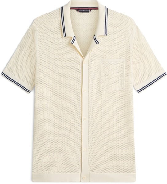 OPEN KNIT SHIRT