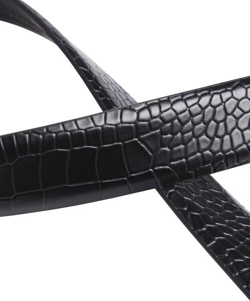 CK LOGO BELT 3.0_CROCO