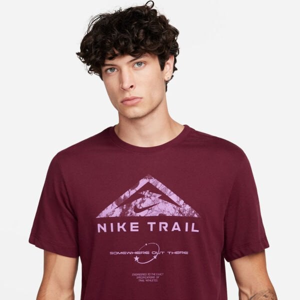 M NK DF TEE RUN TRAIL