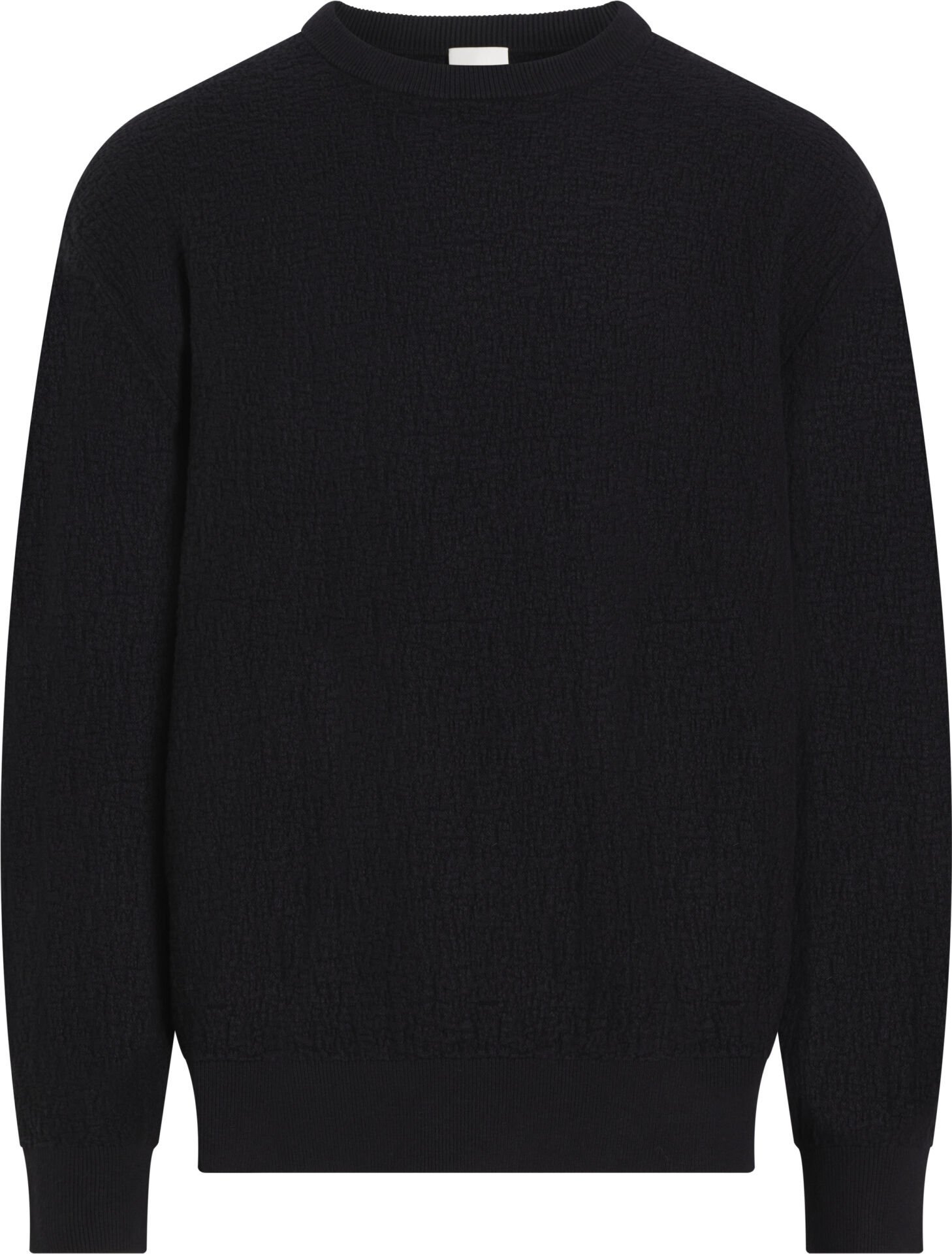 NATURAL TEXTURE JACQUARD SWEAT