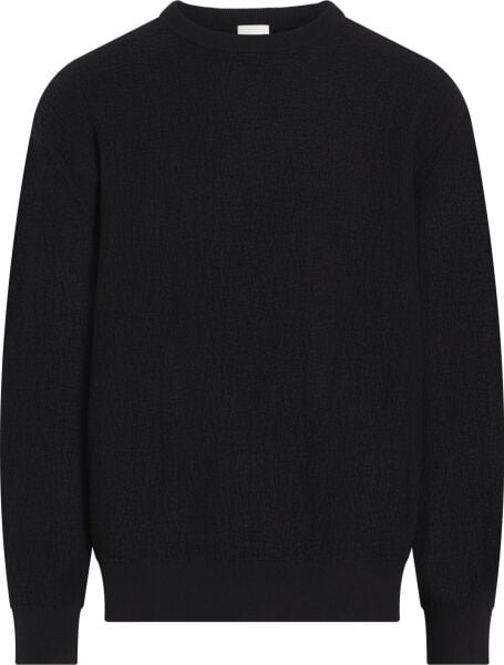 NATURAL TEXTURE JACQUARD SWEAT