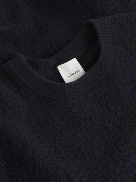 NATURAL TEXTURE JACQUARD SWEAT