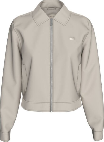 ZIP THROUGH COTTON JACKET