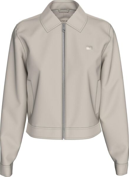 ZIP THROUGH COTTON JACKET