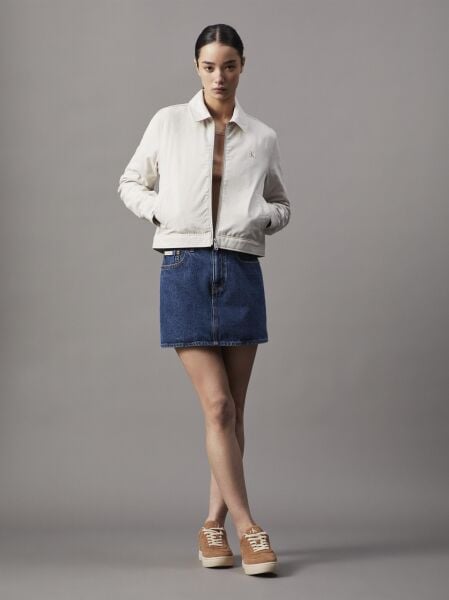ZIP THROUGH COTTON JACKET