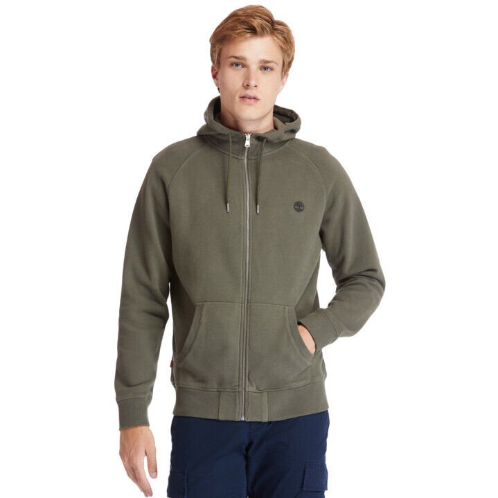 Brushed Back Full Zip Hoodie